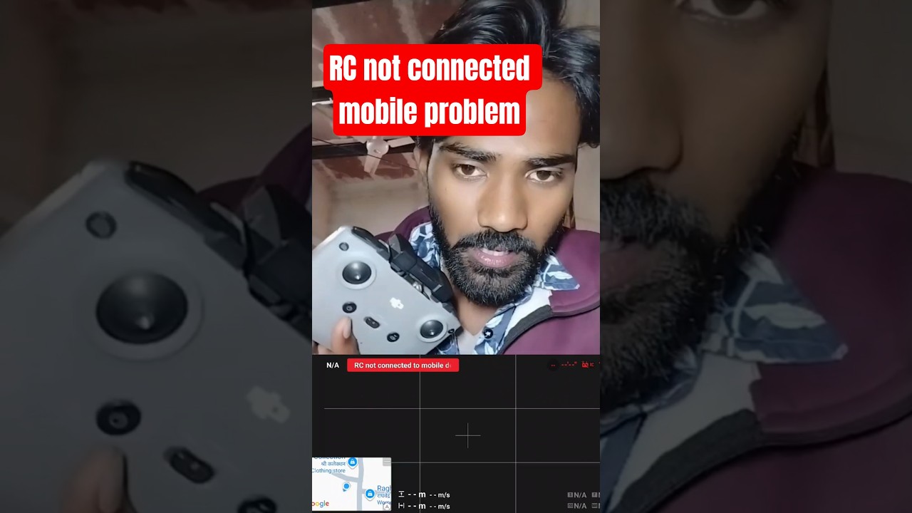 dji drone RC not connected to mobile problem solve 