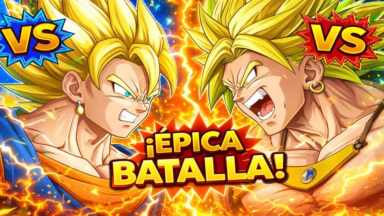 ⚡🔥 Dos Bestias, un Solo Poder Nadie Sobrevive a Broly y Vegito 💣
