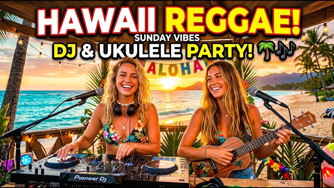 Hawaiian Reggae Paradise 🌊 Soothing Island Reggae Chill Mix