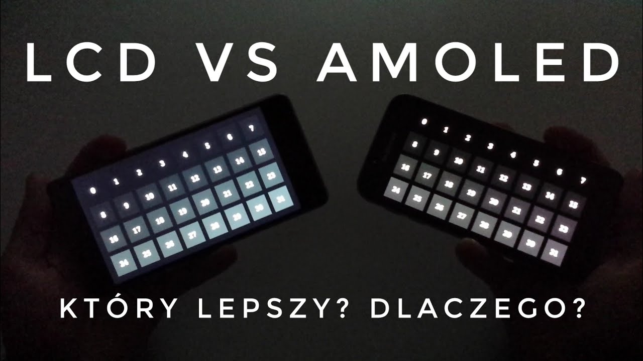 IPS LCD vs Super AMOLED Screen Test - Sony vs Samsung | ForumWiedzy