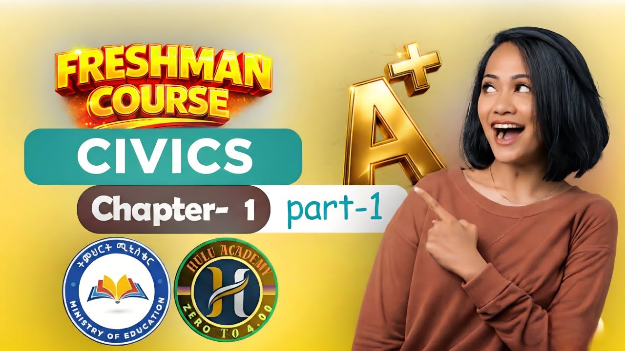 Freshman Civics and Moral Education Chapter 1 part 1 