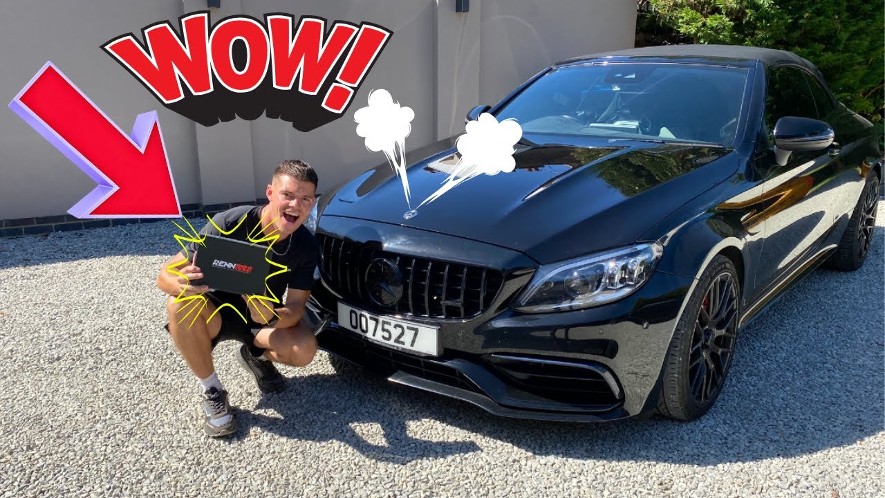 I PUT NEW RENNTECH BLOW OFF VALVES ON MY C63!!!
