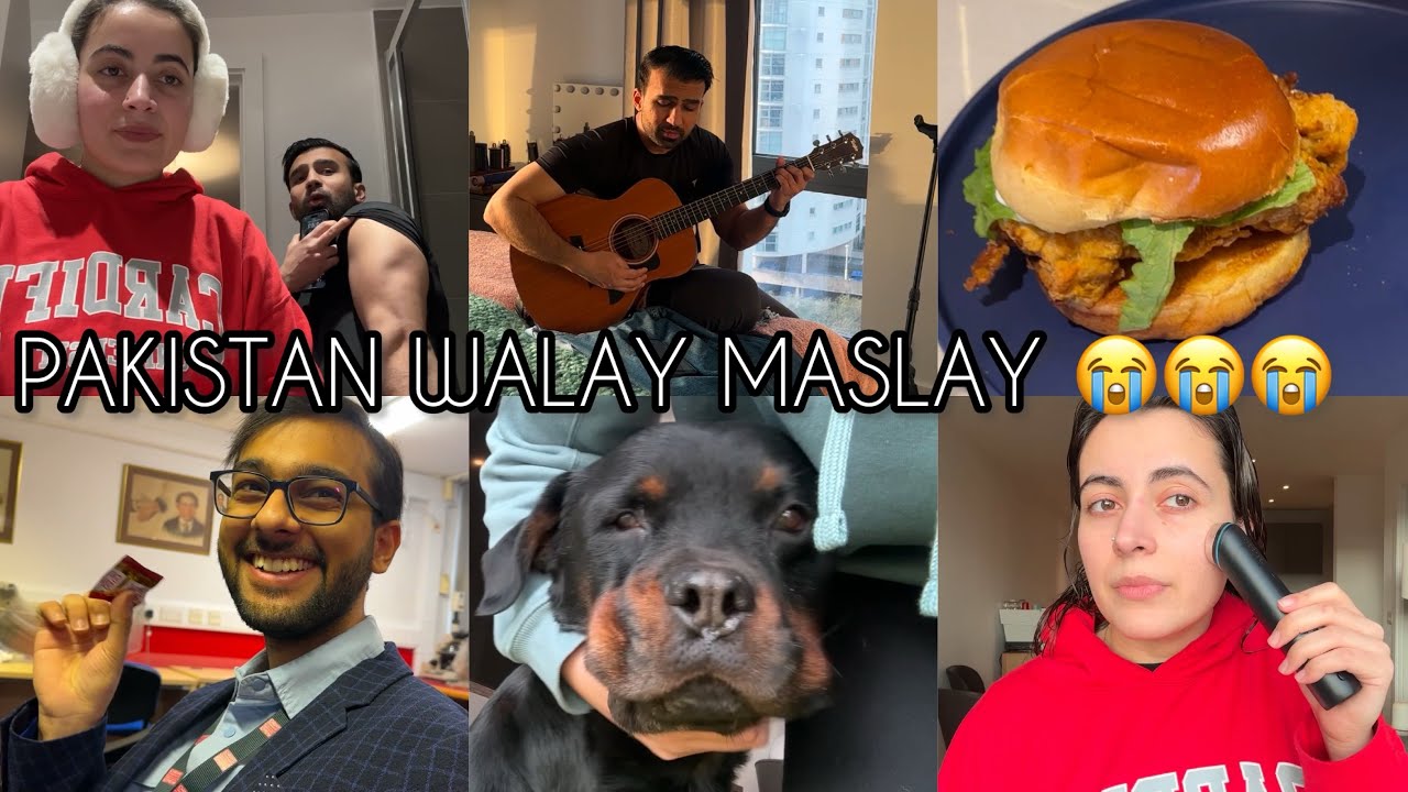 PAKISTAN WALAY MASLAY 😭😭 || UNIVERSITY SHURU 😍 || AIR FRIED CRISPY CHICKEN BURGERS 🍔