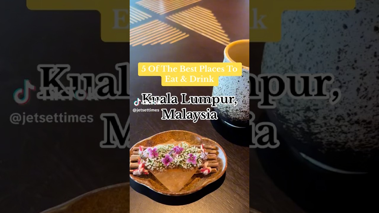 5 of the Best Places to Eat & Drink in Kuala Lumpur, Malaysia #malaysia #asia #kualalumpur #travel