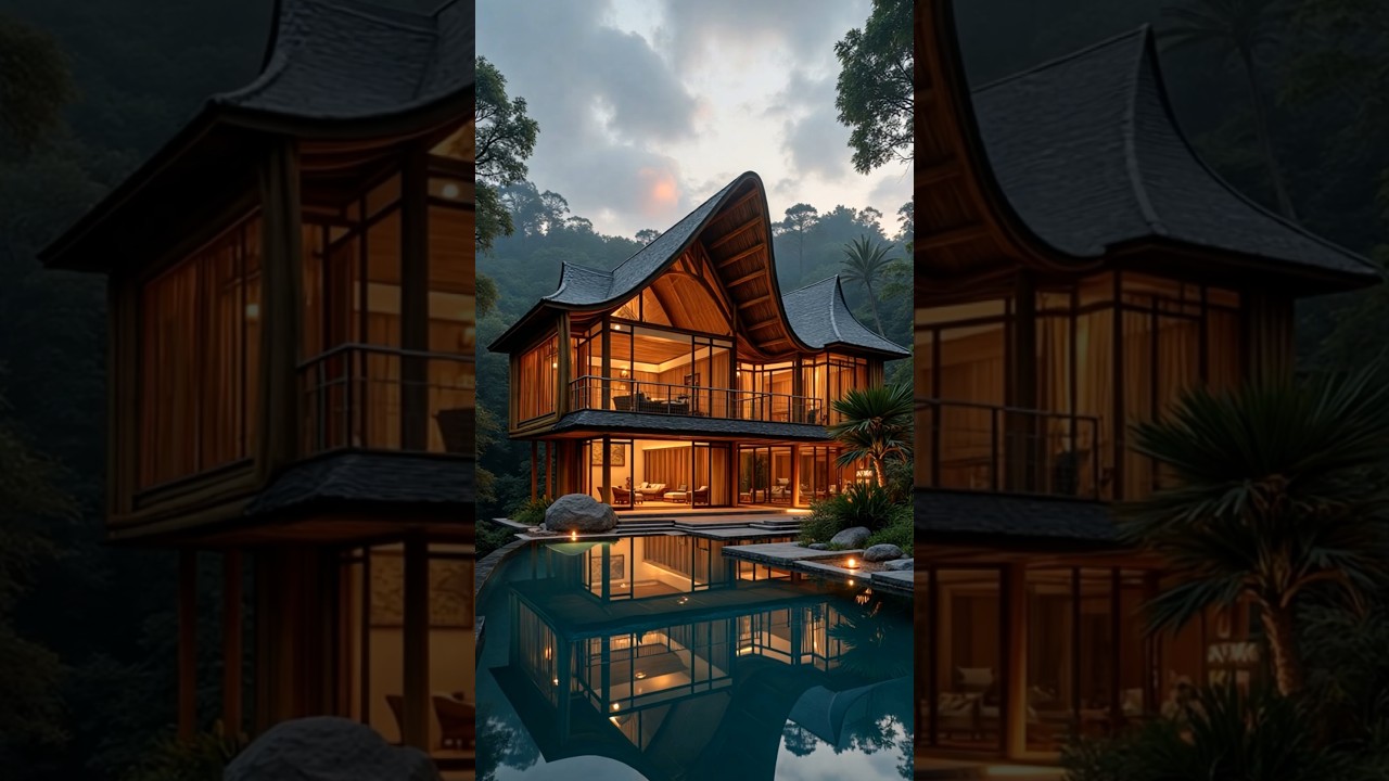 Next-Level Bamboo Architecture! 🌅🏠 | Rainforest Retreat Tour