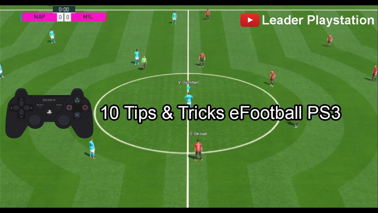 10 советов и рекомендаций по eFootball PS3