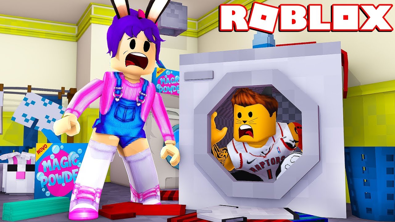 AQUÍ HUELE A CALCETÍN - ROBLOX - ESCAPE THE LAUNDROMAT