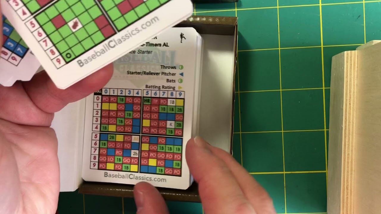 NEW GAME TUTORIAL:  Baseball Classics NEW DELUXE VERSION! (Hall of Famers set)