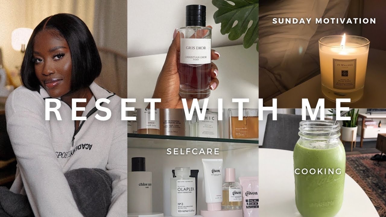 RESET WITH ME| Sunday Motivation: CLEANING, SKINCARE, WORKOUT, COOKING, MOREl LUCY BENSON