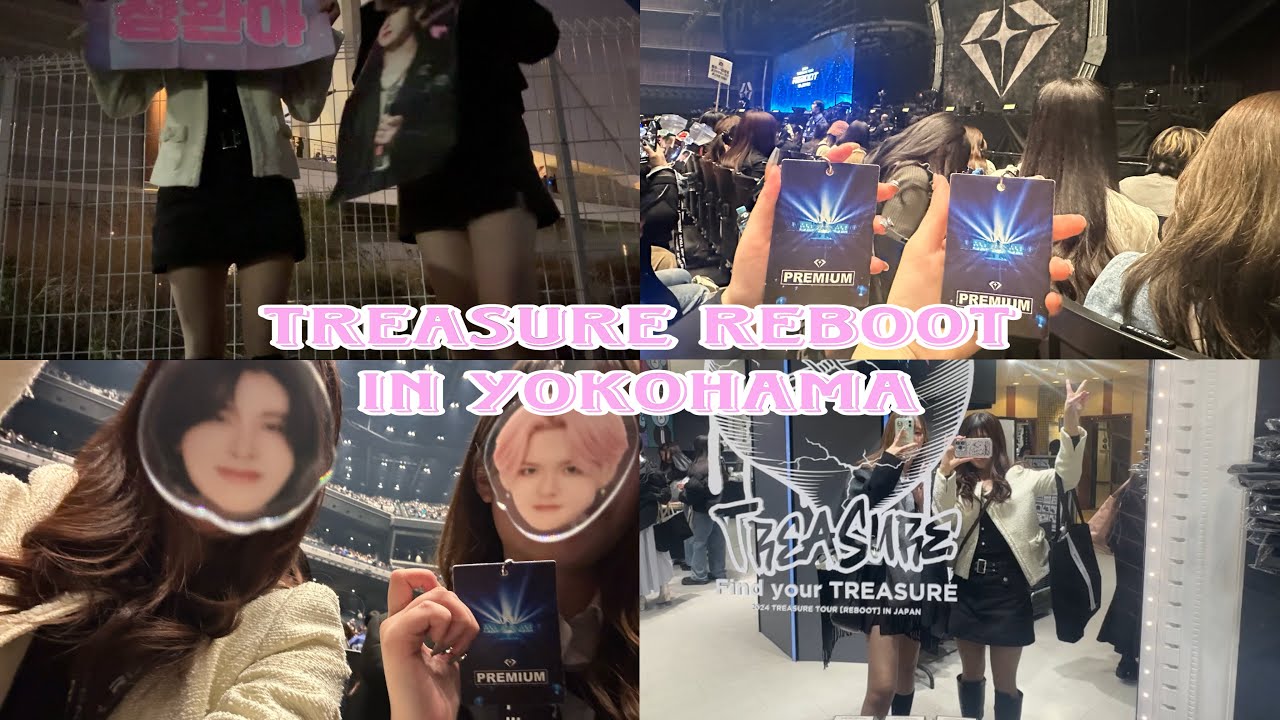 【TEUME VLOG】アプグレ当選して最高💗🎀TREASURE TOUR REBOOT IN Kアリーナ横浜