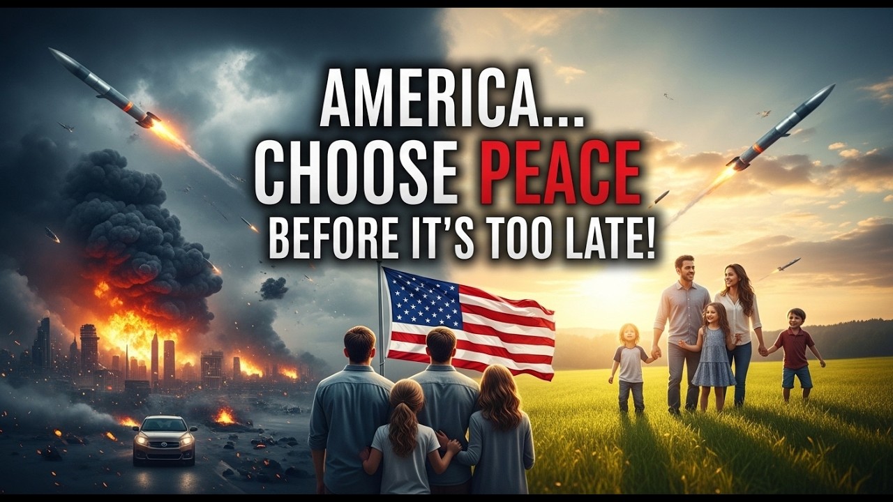 A Message to the American People: Choose Peace Before It’s Too Late