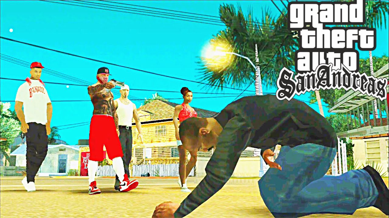 GTA San Andreas Story Mode Gameplay - Blood Gang Mod Part 20 The Finale