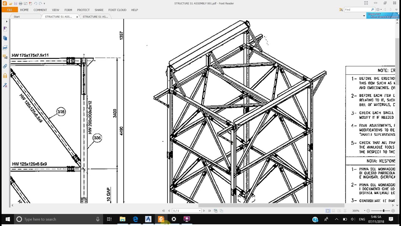 ADVANCE STEEL 2019 TUTORIAL/48/RESIZE MODEL VIEW BOX