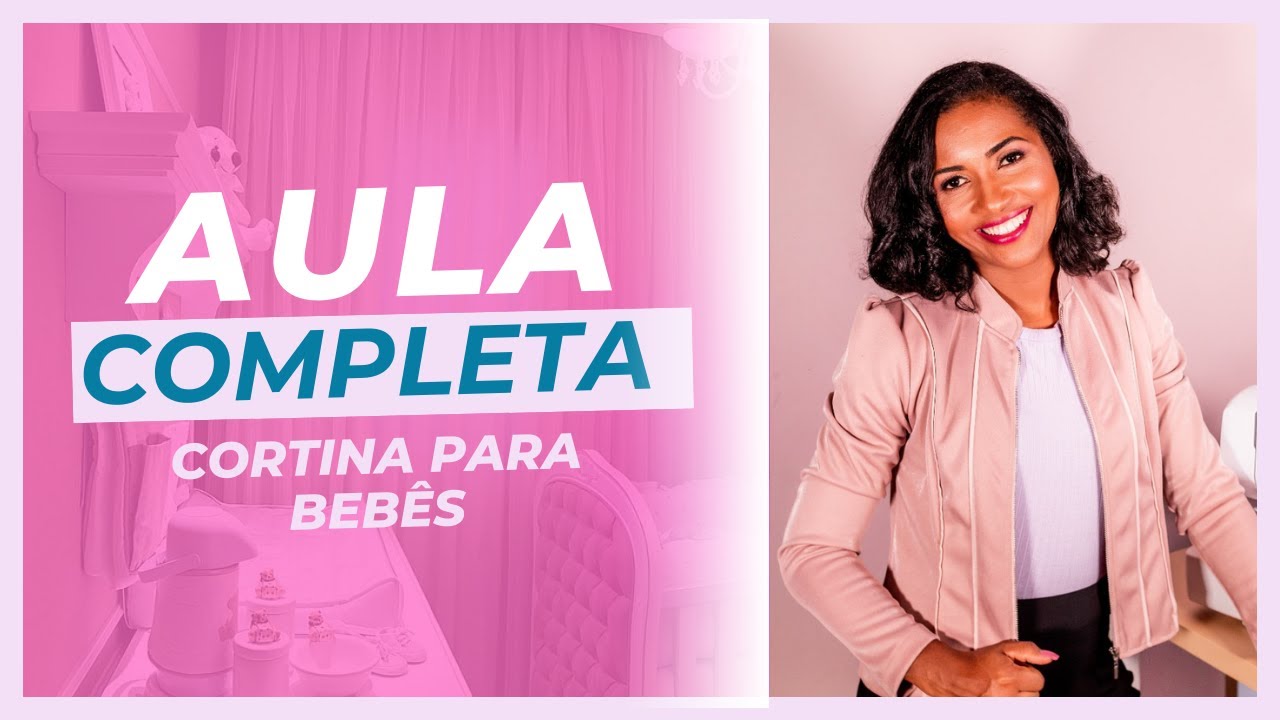 CORTINA Decorativa para BEBÊS! - APRENDA