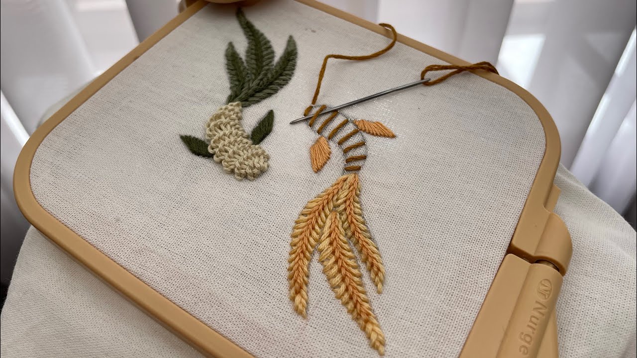 Easy 3D Fish Embroidery for Beginners | Simple Hand Embroidery Design | Step By Step Tutorial