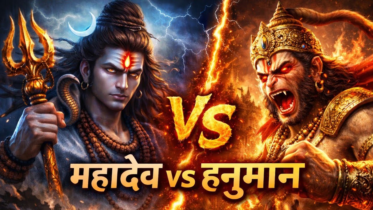 महादेव vs हनुमान Fight | हनुमान और शिव का महासंघर्ष | Hindi Mythology | Kahani In Hindi 