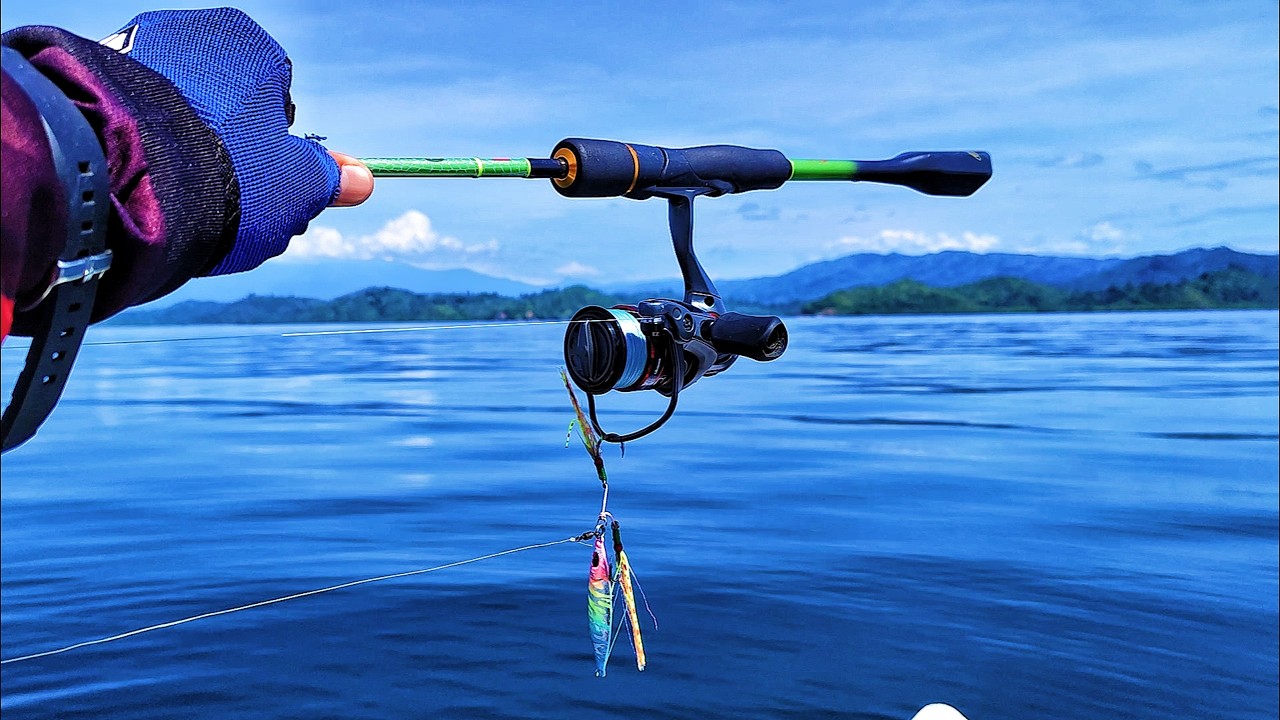 Ultralight Jigging‼️Pakai Jig killer Murah Copy Koika Jackpot Bluefin Trevally || SALTWATER FISHING