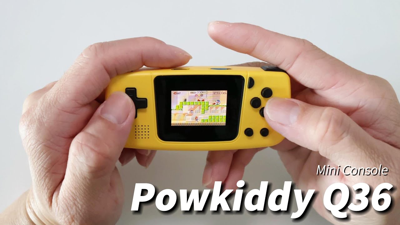 2022 - Powkiddy Q36 My First Mini Console Review Teardown