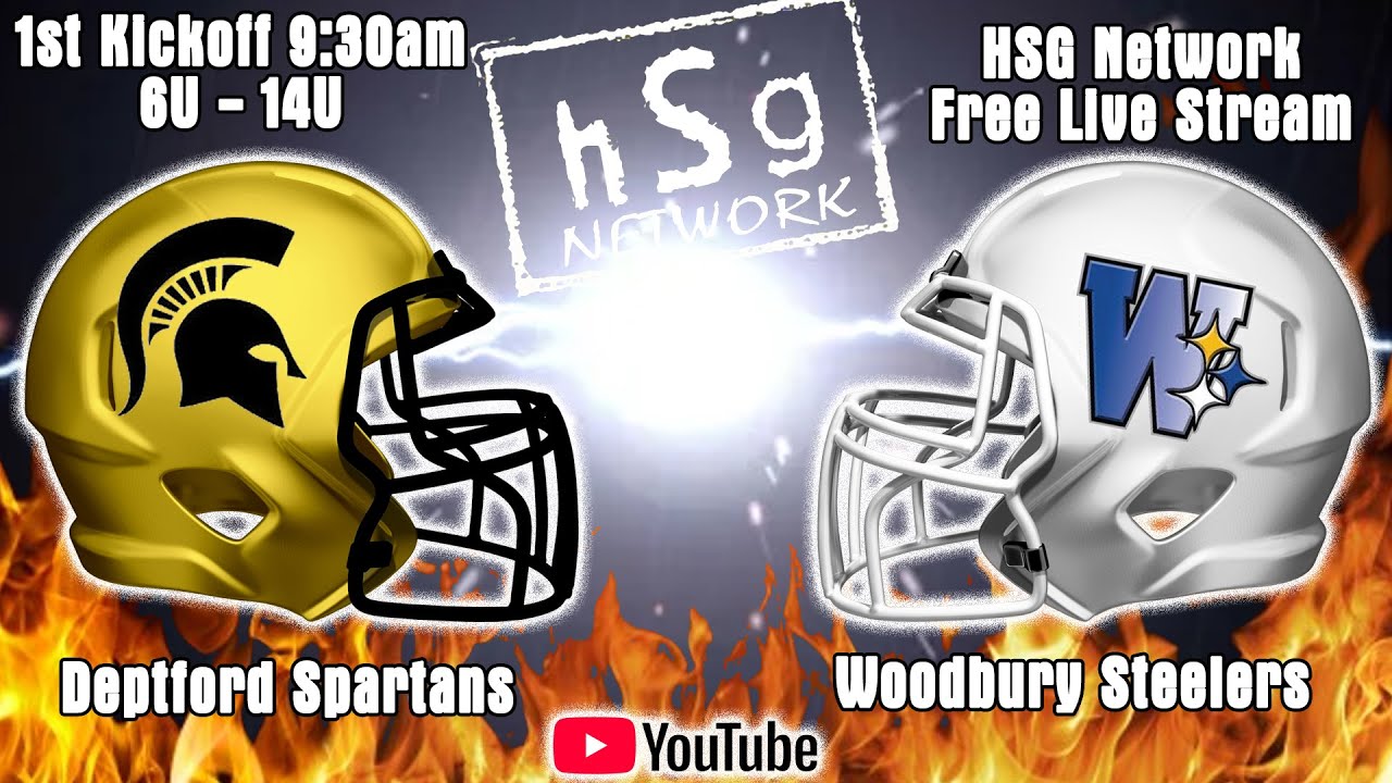TCUFL Kickoff Week 1 Sunday, 9.7.25. We got a great one, Deptford @ Woodbury. 6U starts at 9:30am.