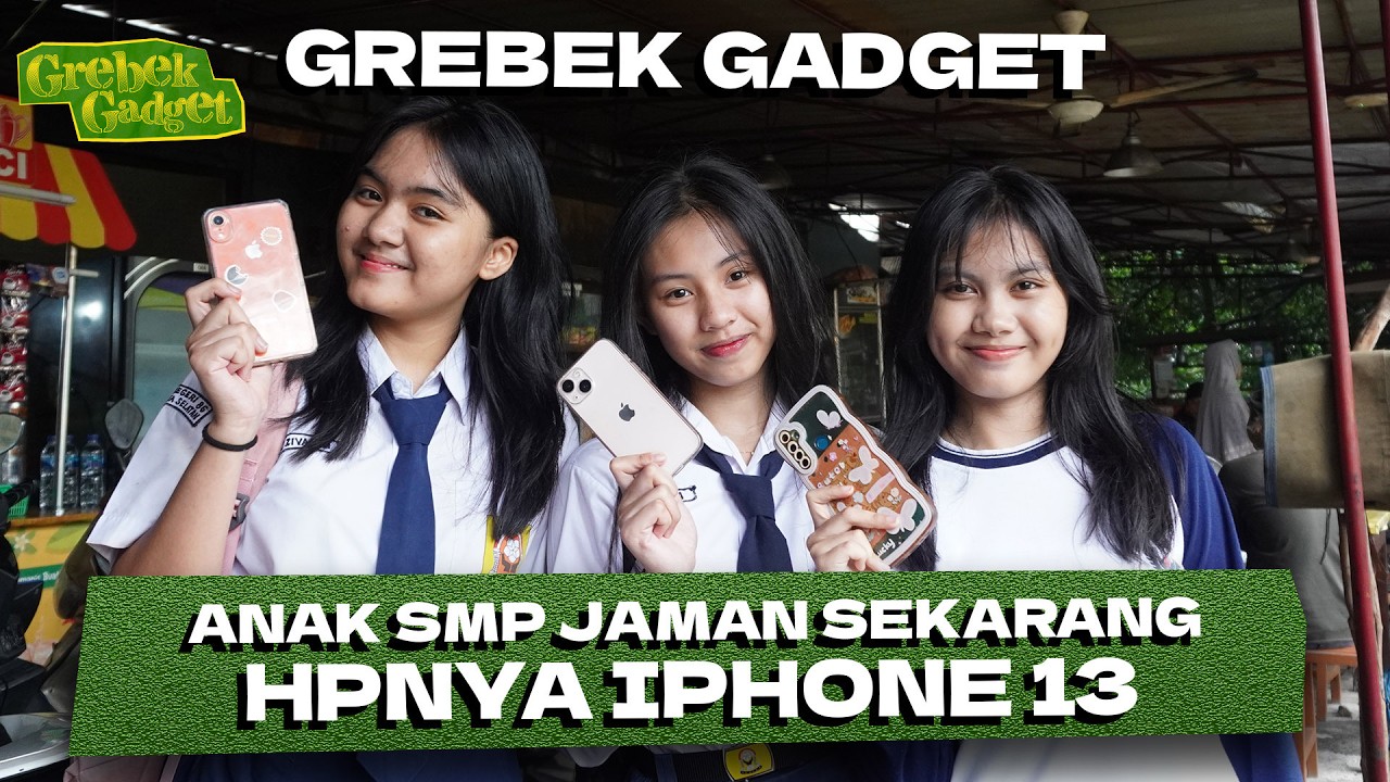 Berapa Harga Gadget Lo? Edisi Anak SMP Pulang Sekolah! #grebekgadget124