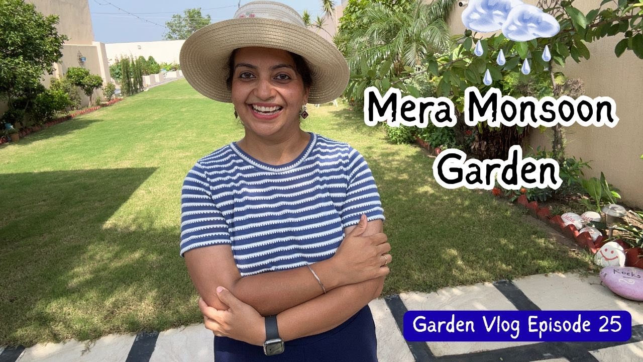 ⛈️Monsoon Mein GetMyHarvest Garden | 🌳Fruit Trees Update | Episode 25 Garden Vlog