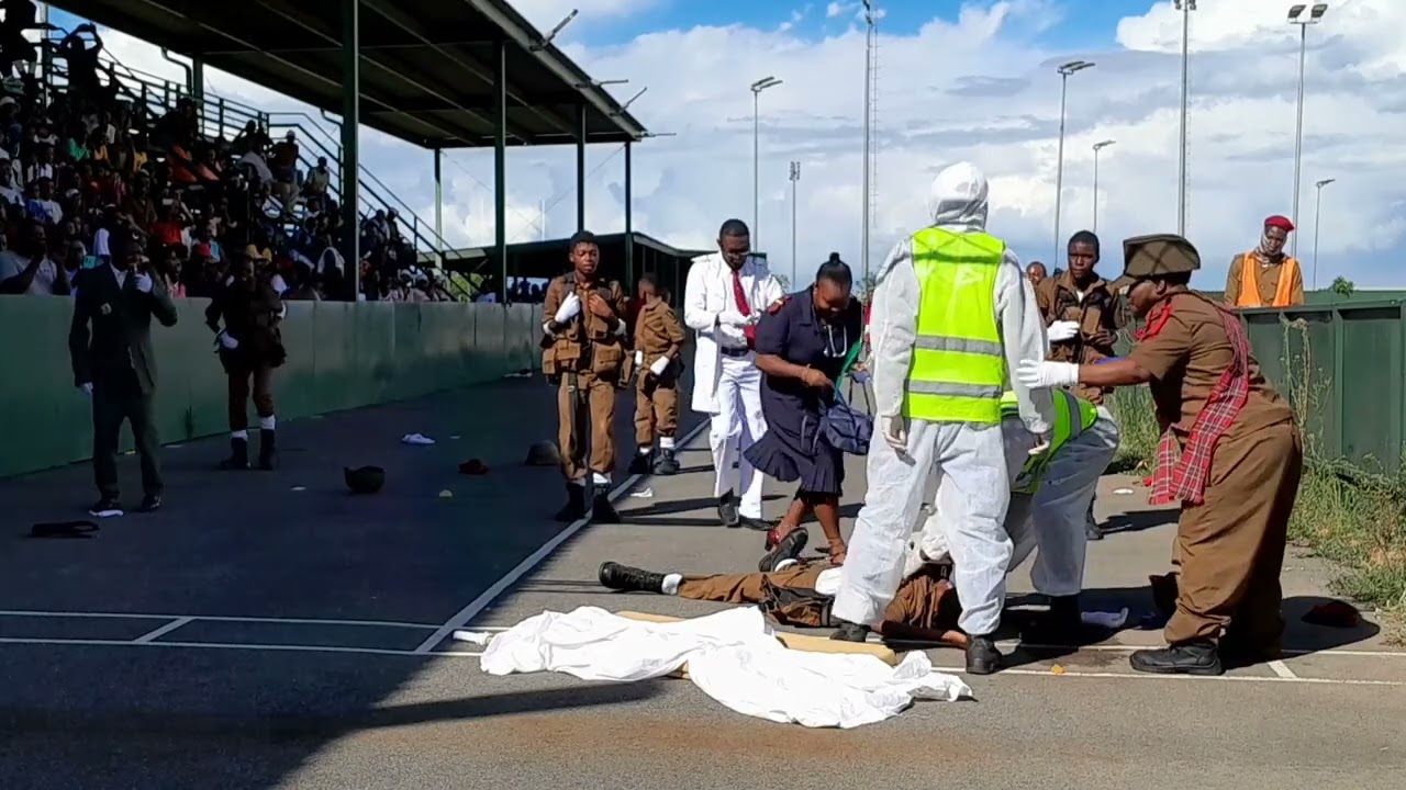 Love and peace troupe performance at Mandela stadium 26 Dec 2023
