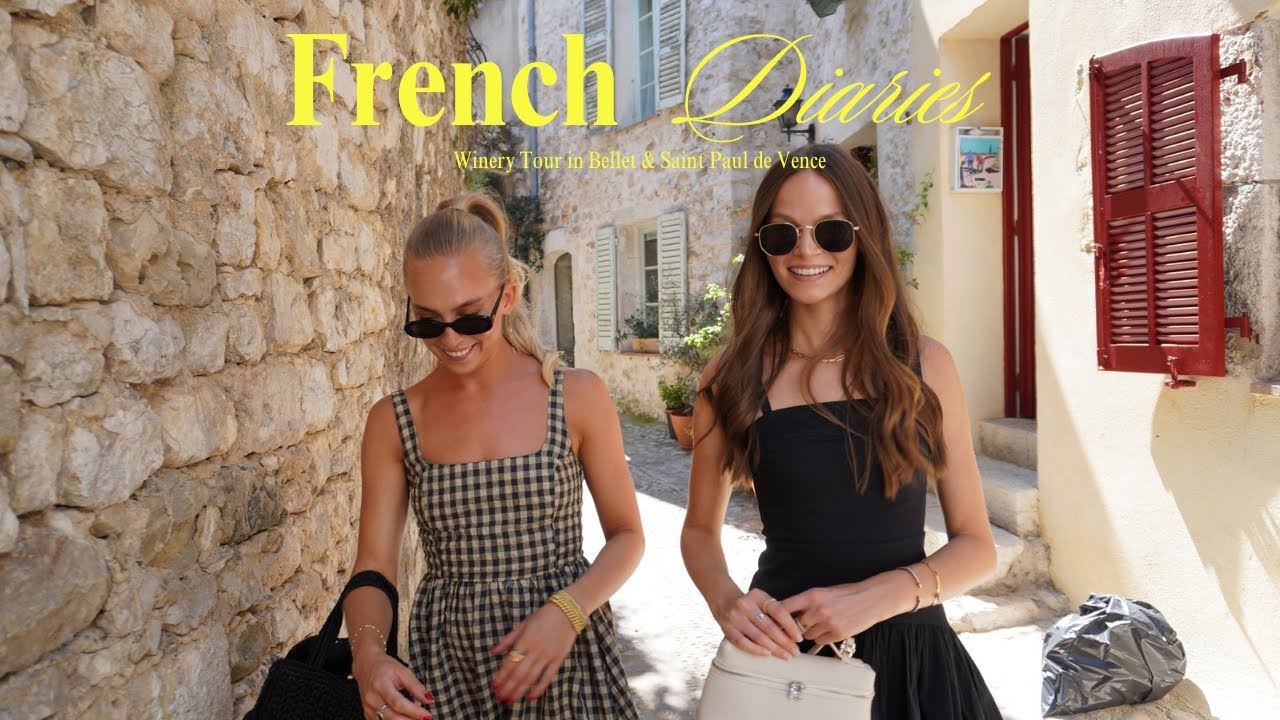 SOUTH OF FRANCE | Wine tour day in Bellet and Saint Paul de Vence