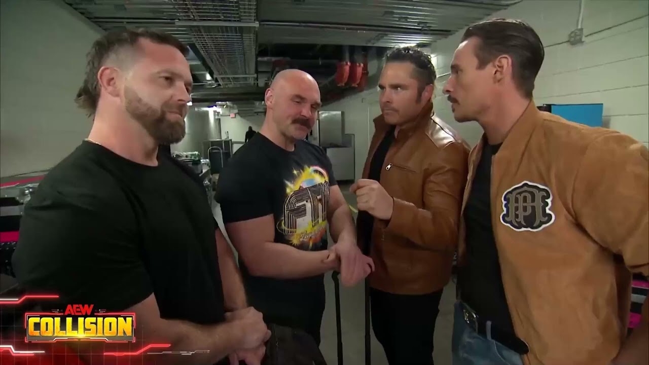 Daddy Magic and Cool Hand Ang do not like how FTR treated Daniel Garcia earlier | AEW Collision