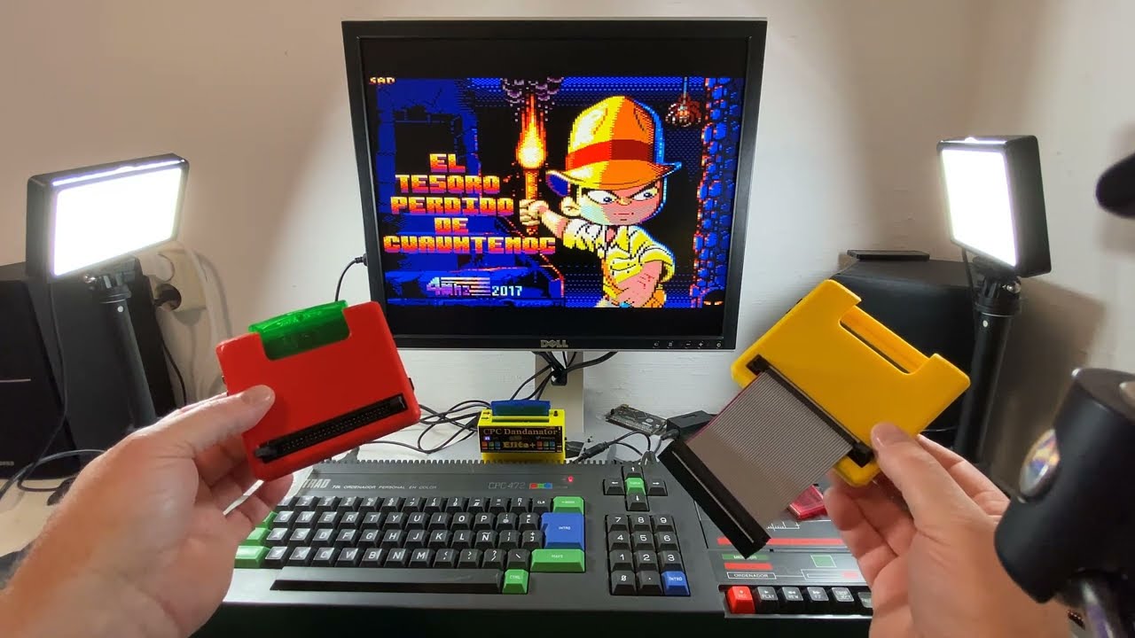 First looks at the DES (Dandanator Entertainment System) for Amstrad CPC