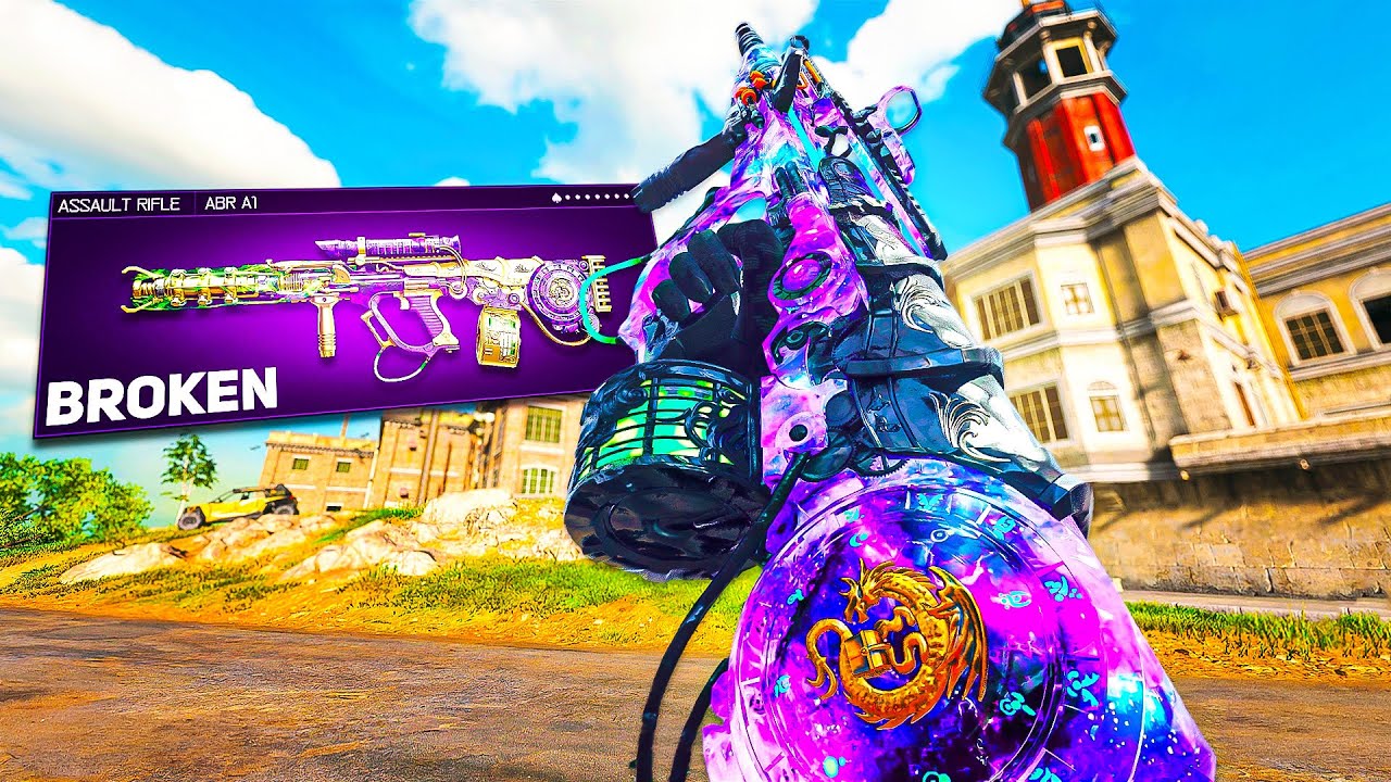 the *New* ABR A1 is META on Rebirth Island (Season 5 Warzone) 😈🏝️