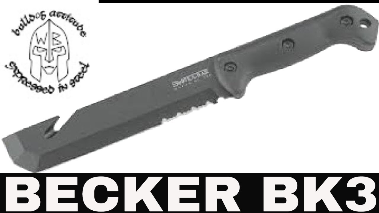 Becker BK3 Tac Tool Chopping Back Yard Test