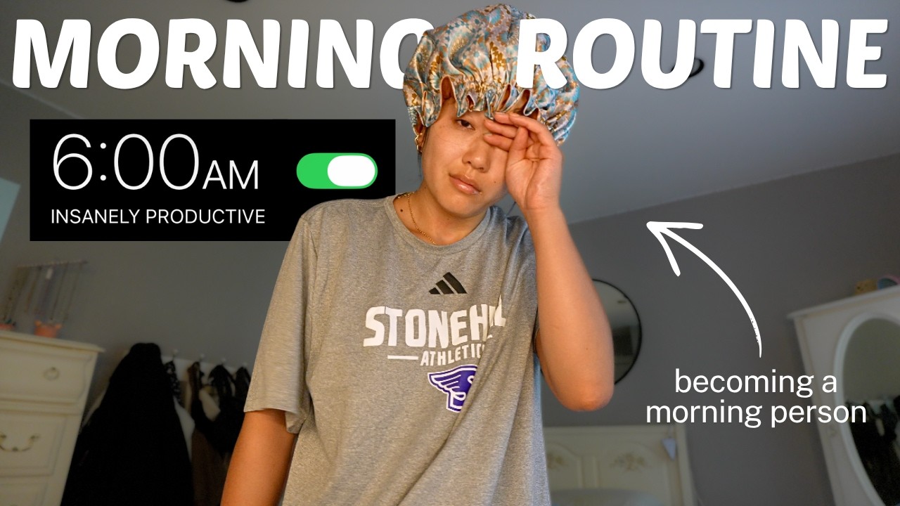 INSANELY PRODUCTIVE 6 AM MORNING ROUTINE! 