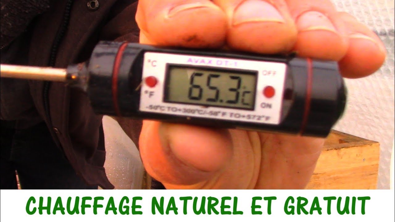 CHAUFFER NATURELLEMENT SA SERRE / couche chaude, isolation et inertie thermique