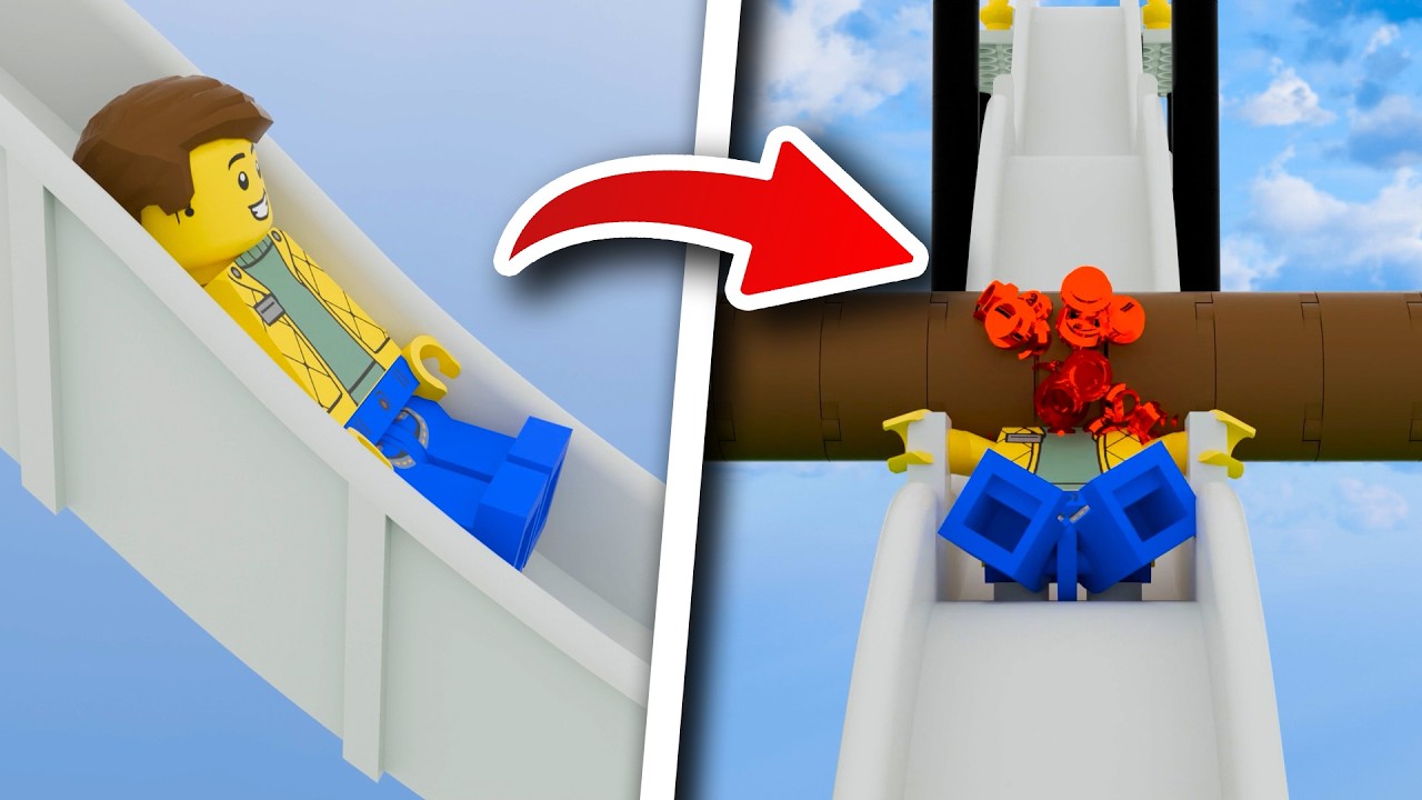 LEGO Deadly Slides🛝 | Animation