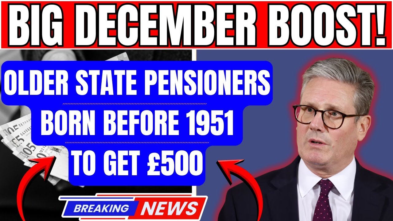 🎄 Pensioners Born Before 1951 Set to Receive &pound;500 DWP Payment This December!