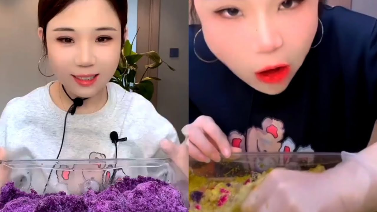 ASMR ICE YY'S Mix crunchy ice eating | Only YY Ice Eating