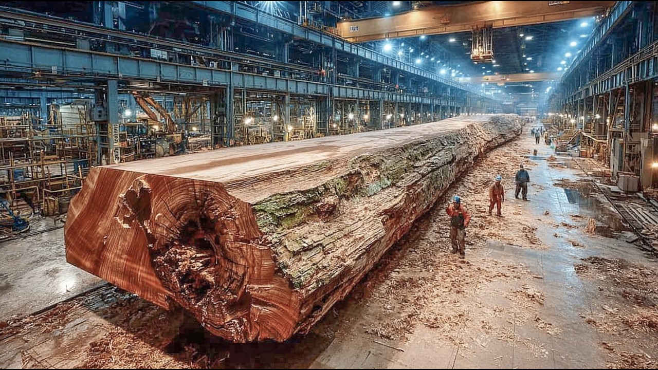 From America Historic Mill to Russia High-Tech Laminated Timber House - Journey of Lumber Processing