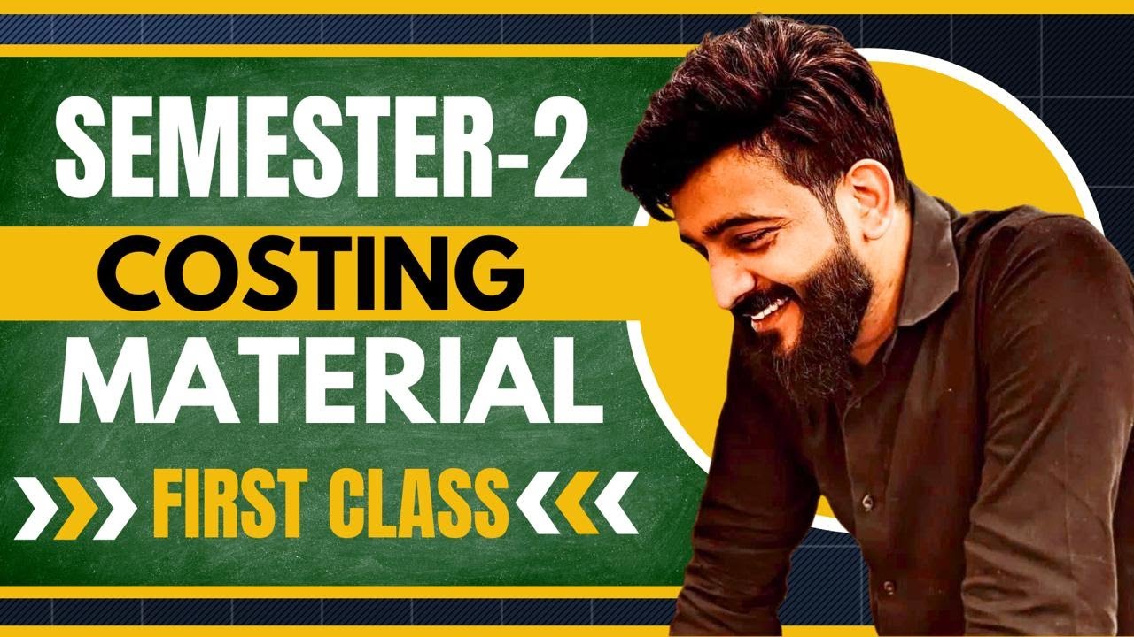 ||MATERIAL FIRST CLASS(COSTING)||