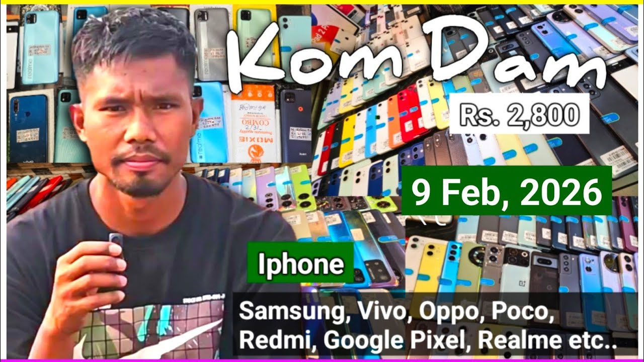 9 February 2026 Kom Damni Mobile aro Offer-rang | Online Delivery Available - Secondhand Mobile