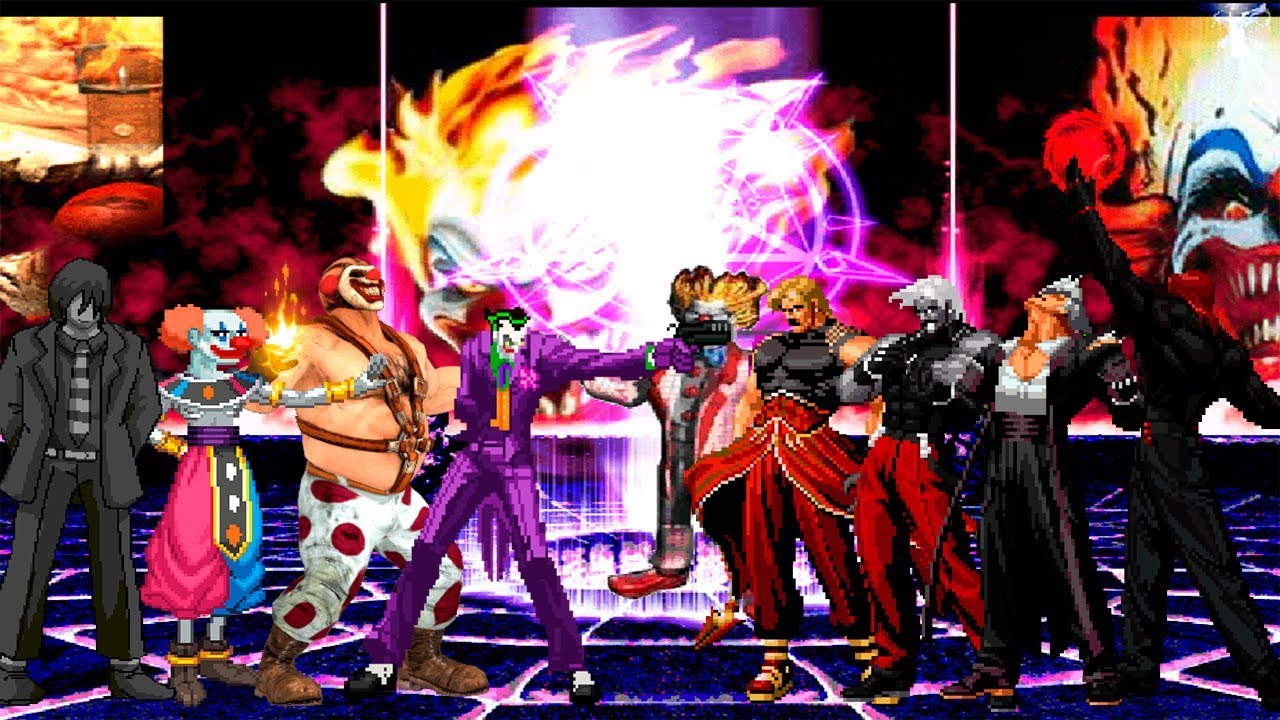 Kof Mugen Clown Team VS Rugal Team