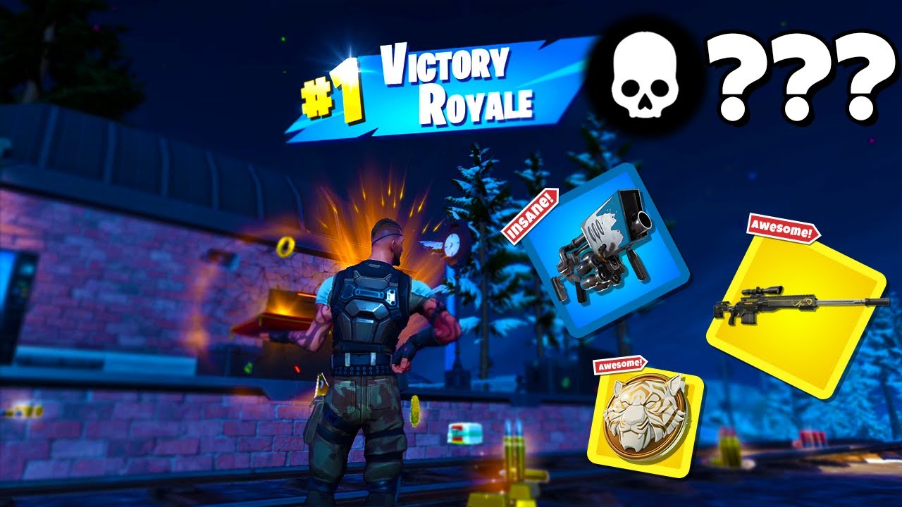 High Elimination Solo Win Gameplay (Fortnite Chapter 5 Zero Builds)