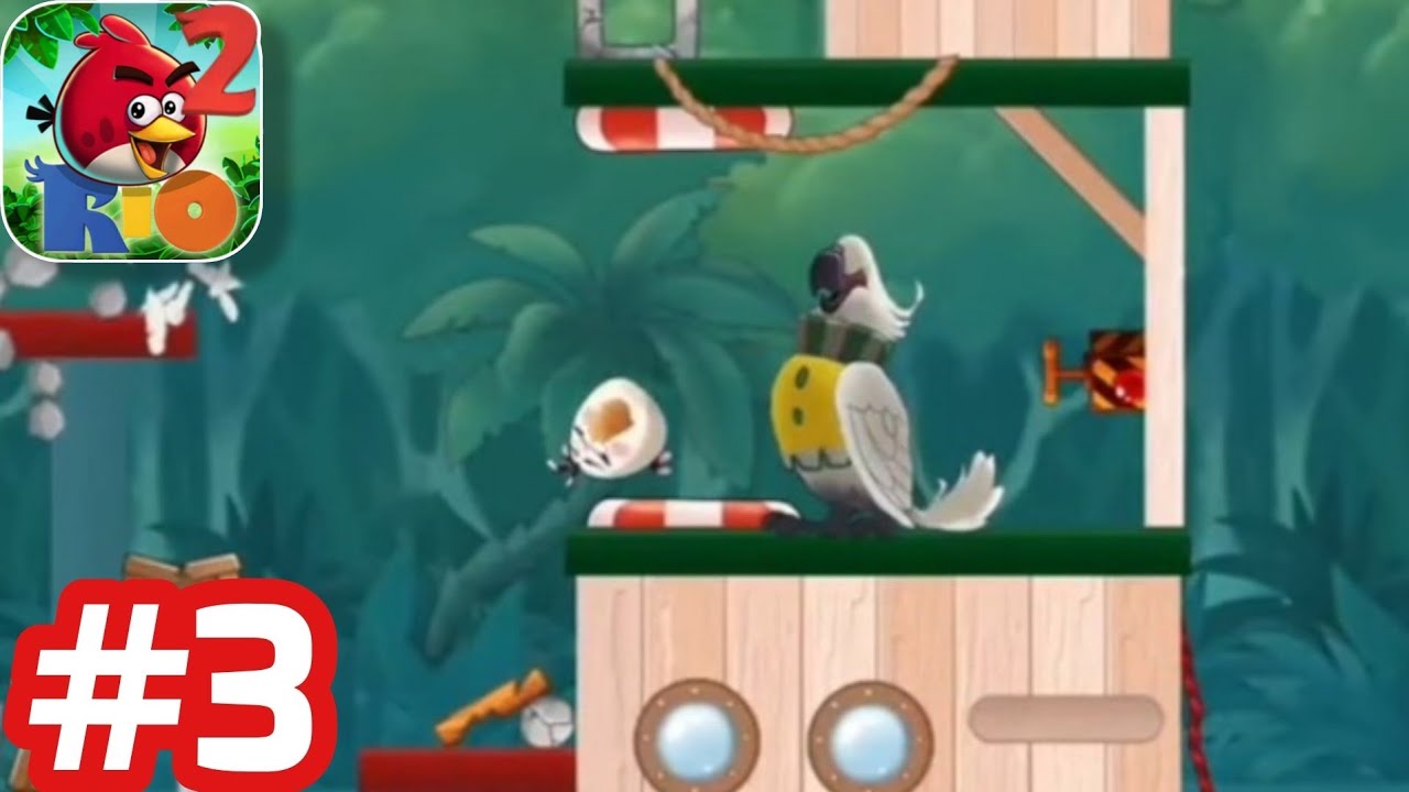 Angry Birds Rio 2 - Gameplay Walkthrough - Part 3 Blossom River (Level 1 - 20) iOS/Android