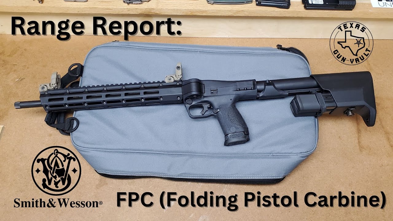 Отчет о стрельбе: Smith & Wesson M&P FPC (складной пистолет-карабин)