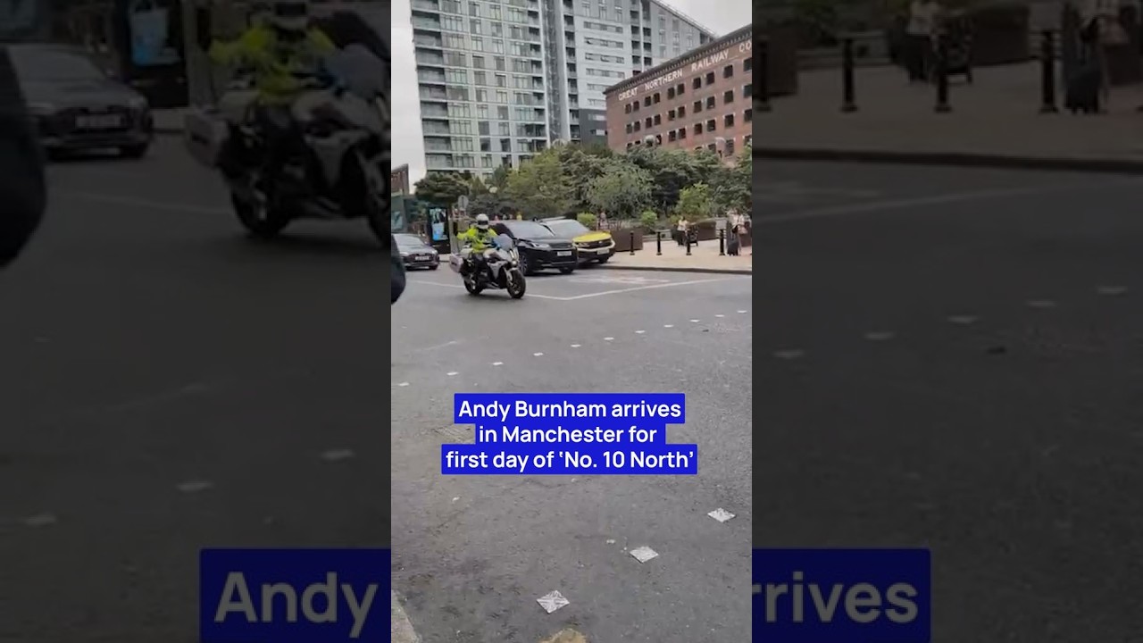 Andy Burnham opens 'No.10 North'