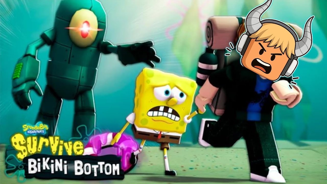 PLANKTON TOOK OVER Bikini Bottom?! ☠️ | Roblox Survive Bikini Bottom w/ Fireblazer202 (4K 60FPS)