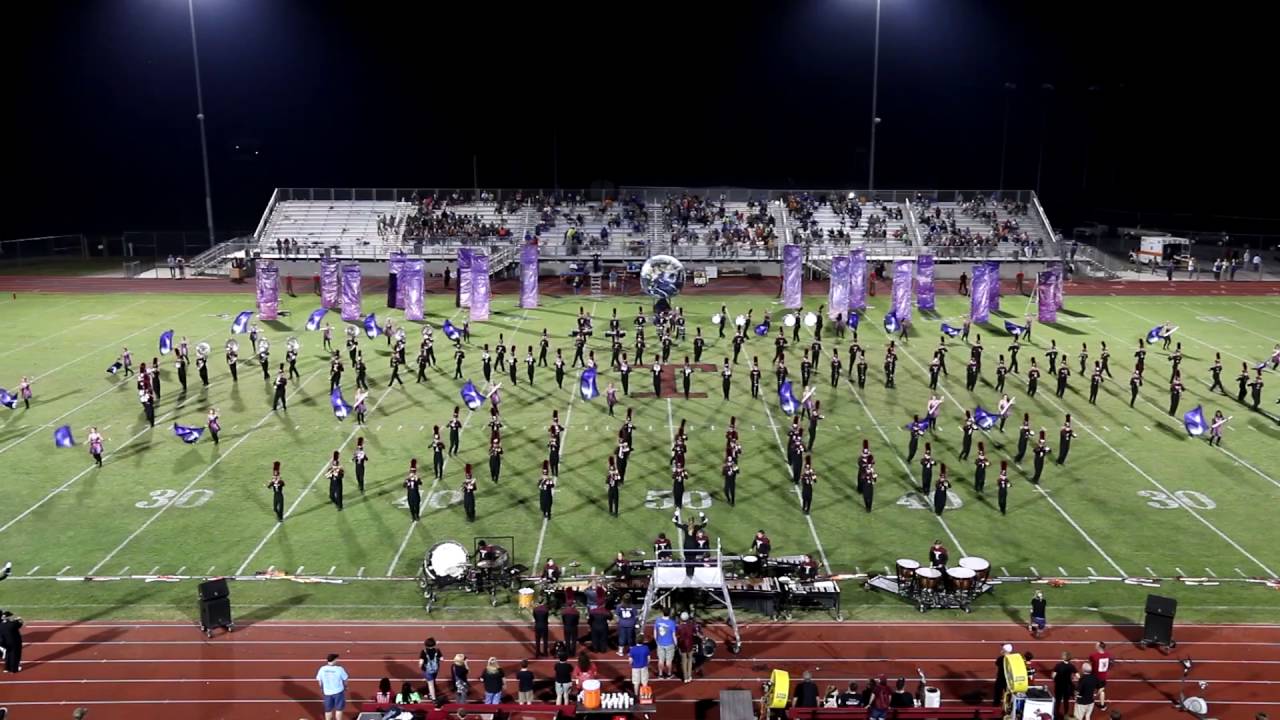 Tullahoma High School Marching Band, September 9, 2016, 