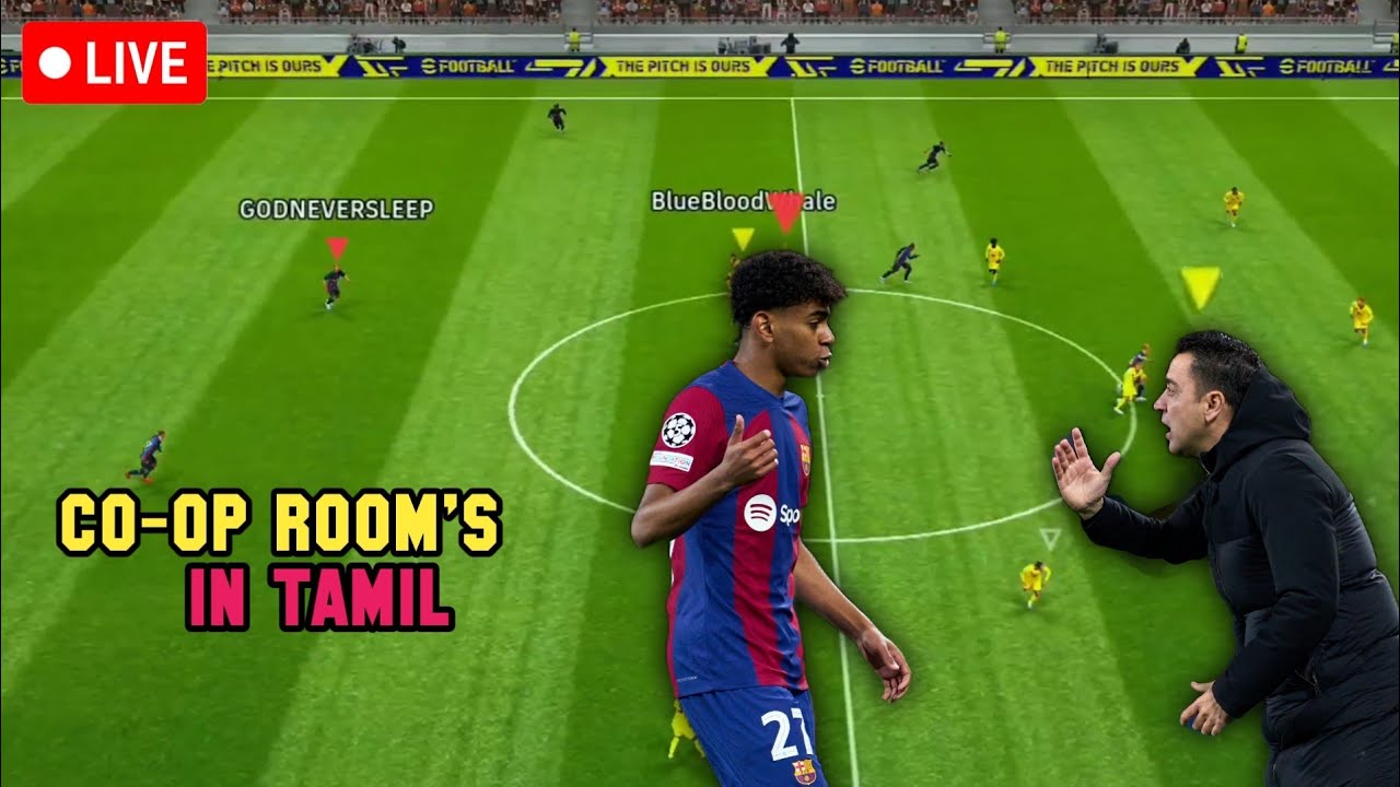 Ellorum Vanga CO-OP aadalam 🔥 efootball 26 LIVE IN TAMIL 🛑#efootballtamil#tamil#imayaraj