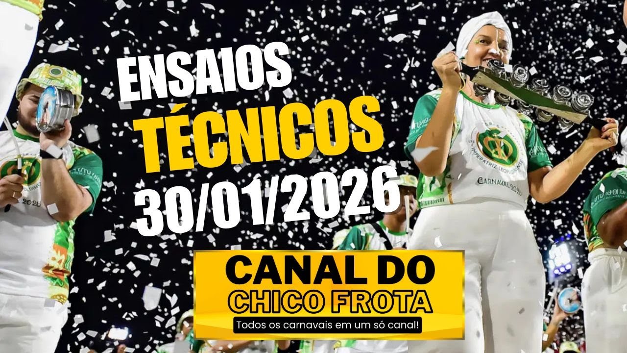 ENSAIOS TECNICOS ESPECIAL - PRIMEIRO DIA