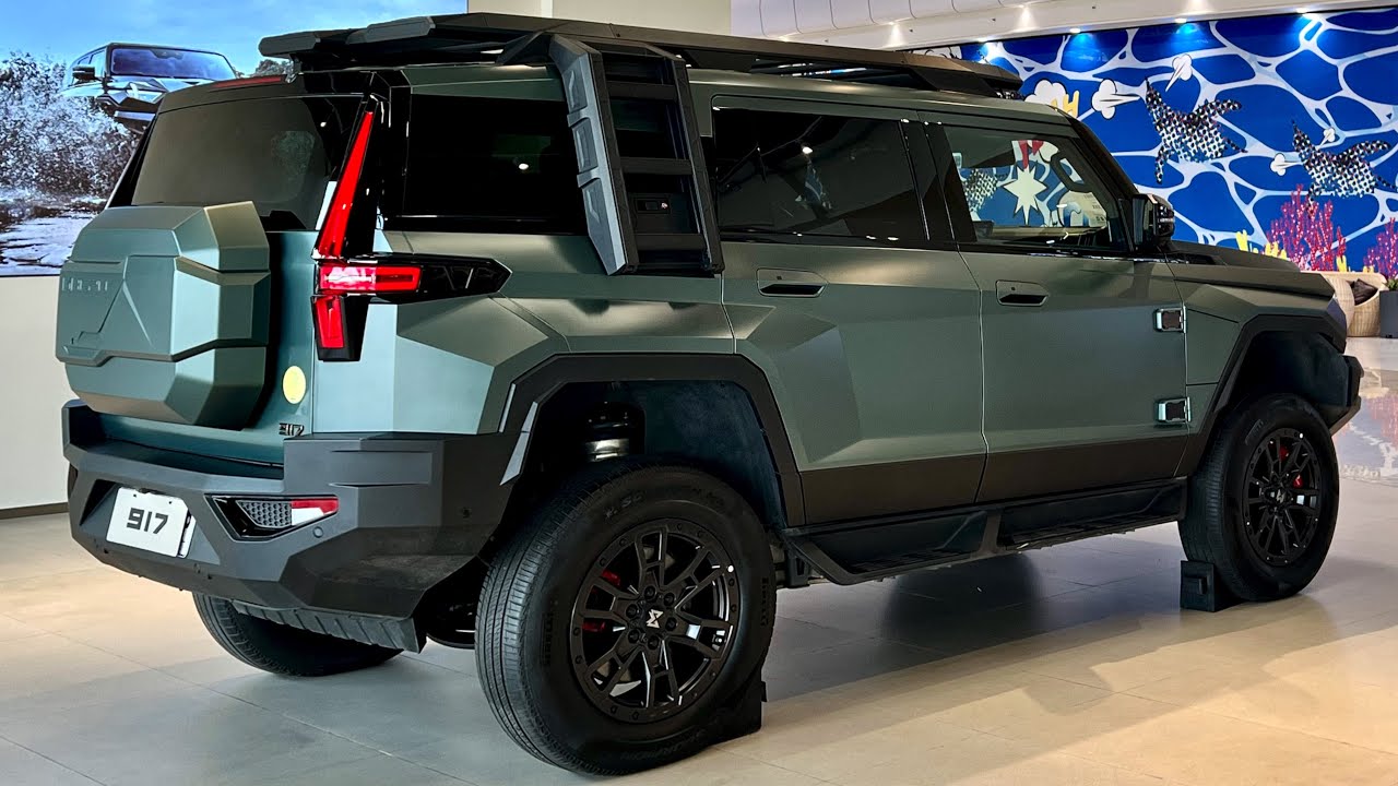 DongFeng M-Hero 917 PHEV 2025 года — суперпремиум-класса с ультракомфортным внешним видом и интер...