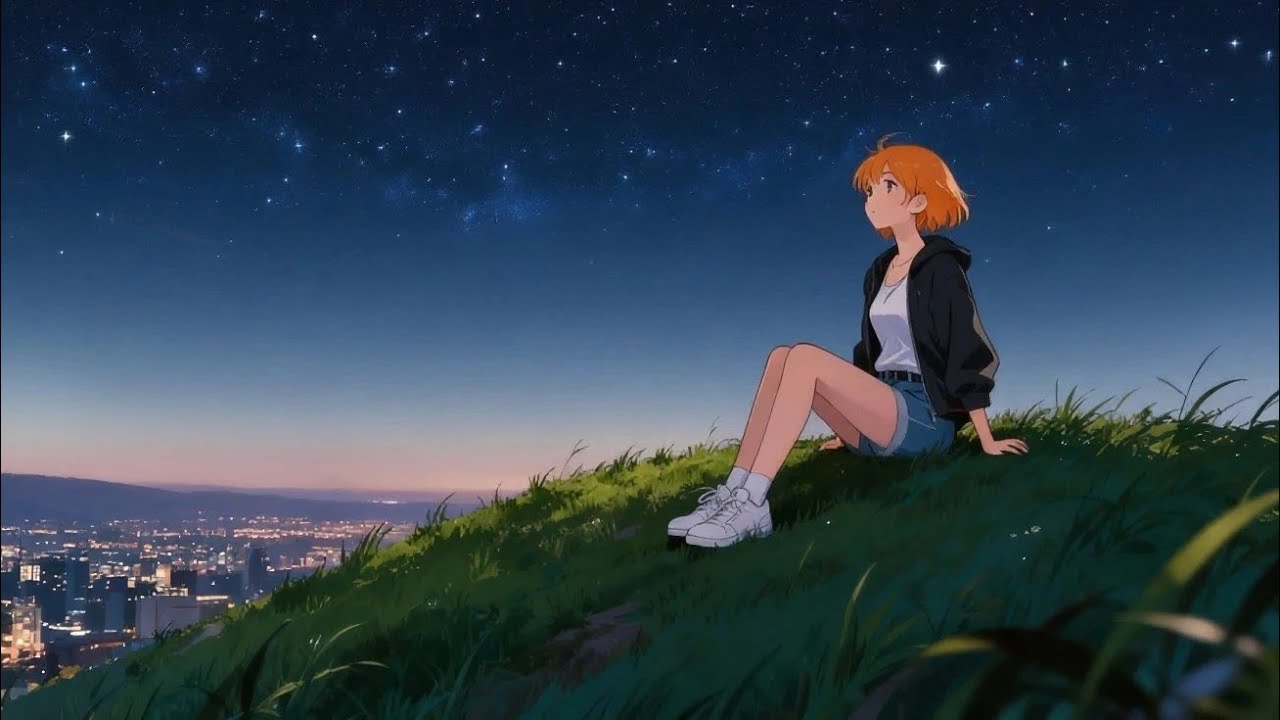 1 Hour of Night Lofi — Calm Winter Music for Focus, Relax & Sleep 🌙❄️ | Moonami Lo-Fi